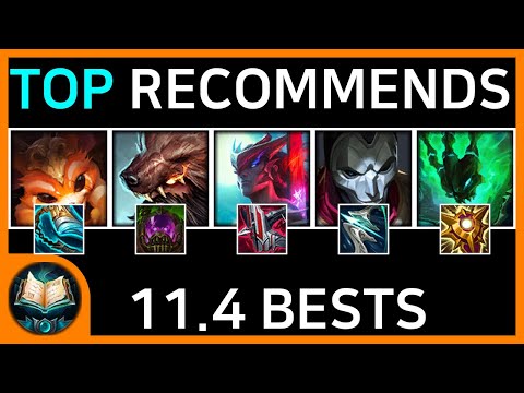 11.4 Patch TOP 7 OP Builds (Top Recommends)