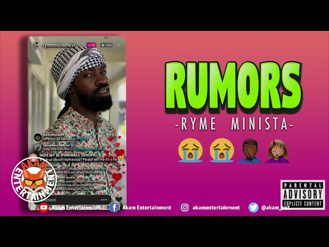 Ryme Minista - Rumors - May 2020