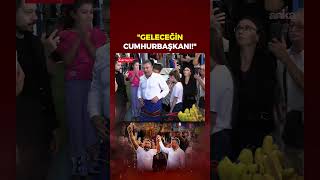 Özgür Özel'den kendisine "Geleceğin Cumhurbaşkanı" diyen pazarcıya: Ha
