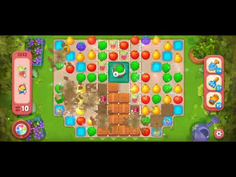 Gardenscapes Level 3592 [Hard Level] #tranding #viralvideo #gardenscapesgameplay #androidgamesplay