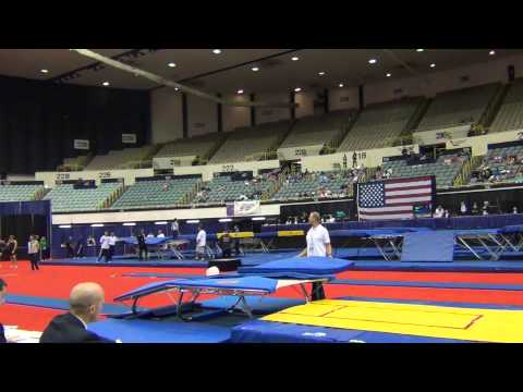 Austin White - Double Mini 2 - 2012 U.S. T&T Elite Championships - Senior Prelims