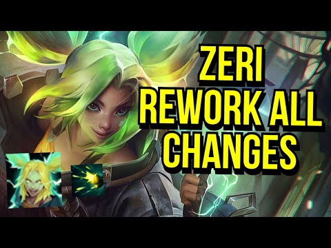 Zeri Rework - All Changes | League of Legends