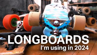 THESE are the Longboards I'm taking with me to 2024