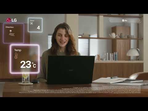 ✨ New LG ARTCOOL Sleek style​  Smart comfort. AI Air adapts perfectly to you anytime, every season.❄