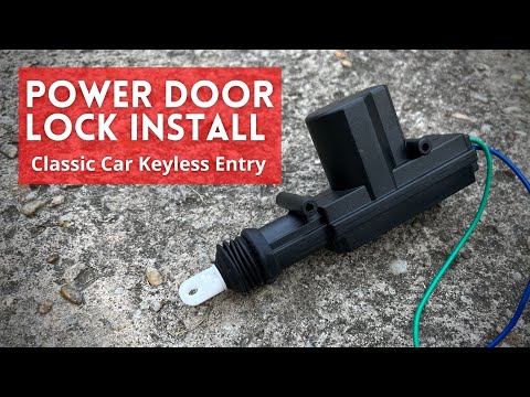 Power Door Lock Installation - Classic Car Tips and Tricks