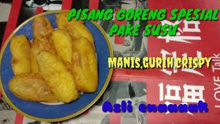 Download lagu PISANG GORENG SPESIAL PAKE SUSU Manis Gurih Crispy... mp3