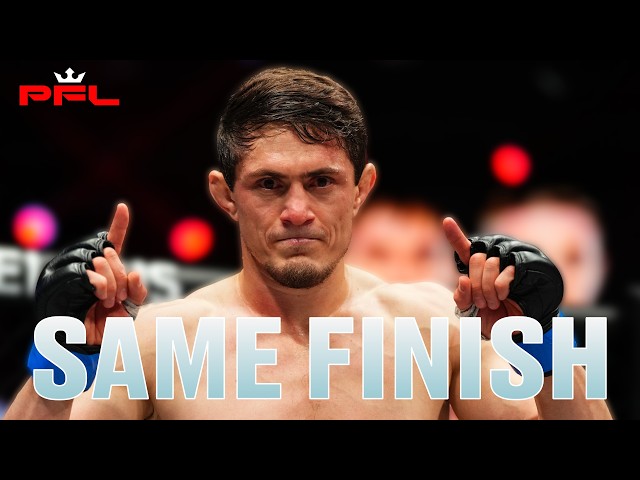 How Shamil Musaev Used the Same Setup for Two PFL Knockouts