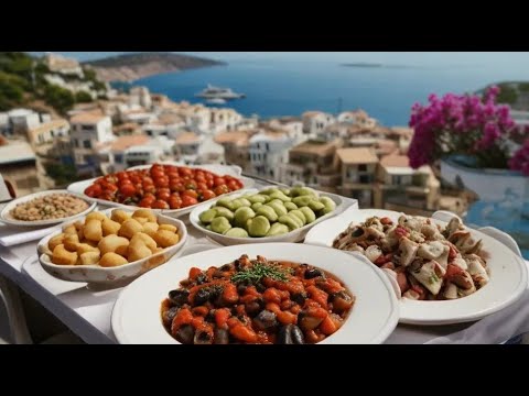 Culinary Odyssey  A Taste of Greece #GreekCuisine #LocalMarket #CookingExperience #FoodHistory