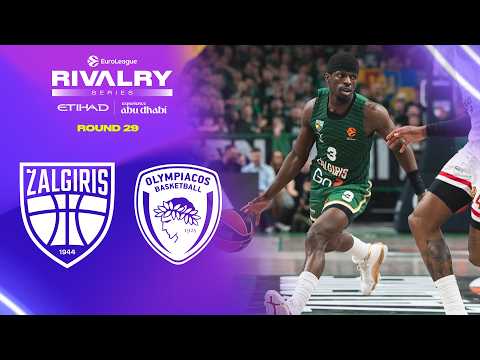 DOUBLE-OVERTIME Drama in Kaunas | Zalgiris - Olympiacos | R29 BASKETBALL HIGHLIGHTS 2025-26
