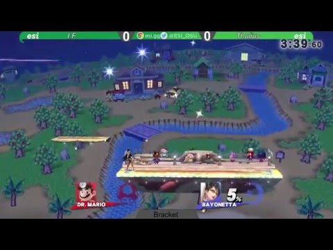 Donatos 2/9 - Thulius (Bayonetta) vs I.F. (Dr. Mario, Ganondorf) - SSB4 bracket