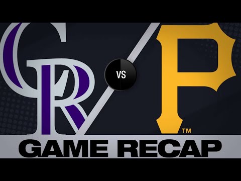 5/22/19: Wolters, Murphy lead Rockies past Pirates