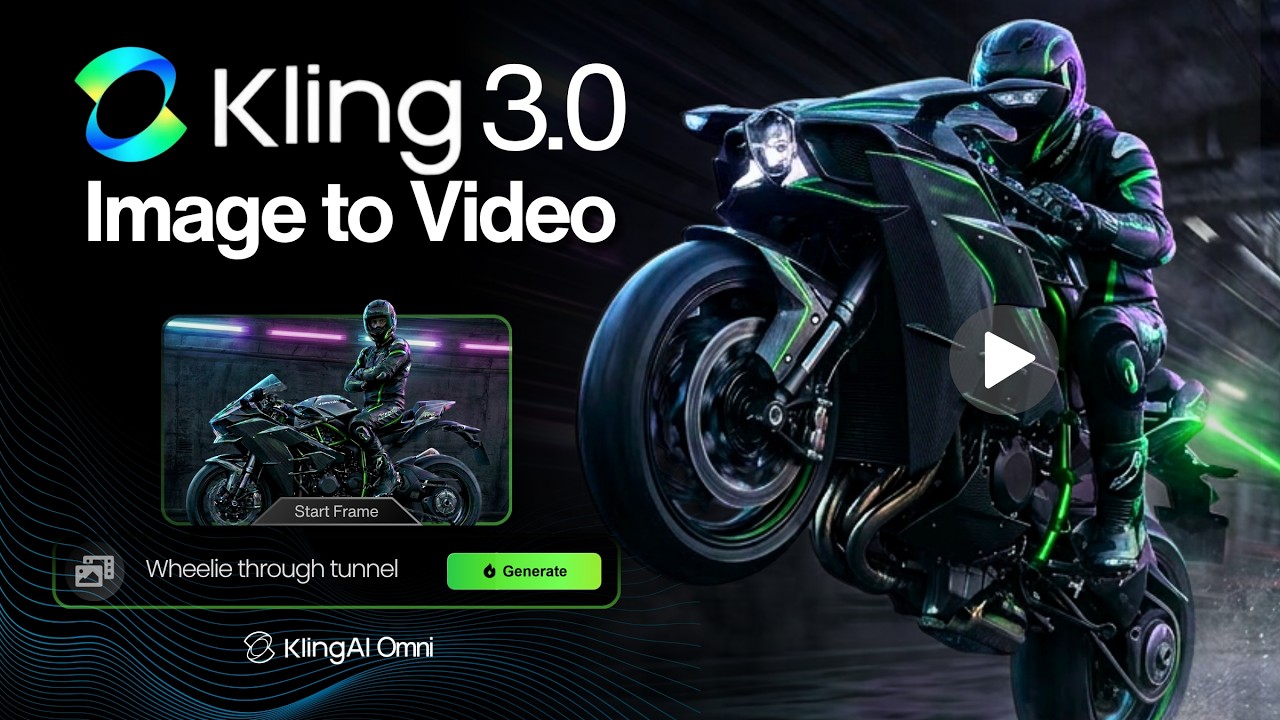 Kling 3.0 Omni | Turn Images into Cinematic Videos