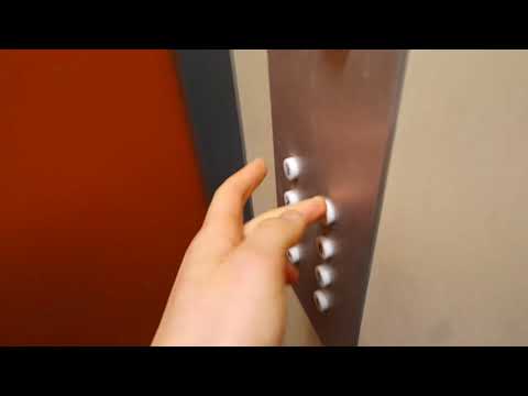 Old Valmet traction elevator/lift in Tapionkatu 15A, Tampere