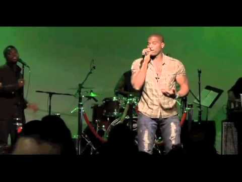 Terrell Carter sings at Gifted Soul in NYC