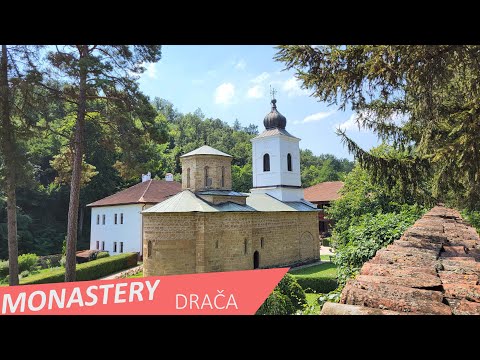 Drone clip - Manastir Drača - Monastery Drača