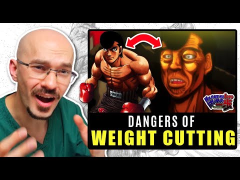 DOCTOR Explains Dangers of EXTREME WEIGHT CUTTING | Hajime No Ippo