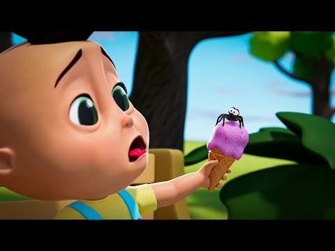 Ice Cream Song for Toddlers 🍦 + More Children Songs & Cartoons | Learn with Baby Berry!