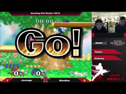 [Smashing Illini Weekly 1/29/16] Jawanga (Falco) vs. Blendtec (Peach)
