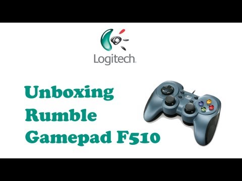 Logitech Rumble Mouse Steam Community :: Video :: Unboxing do Logitech Rumble Gamepad F510