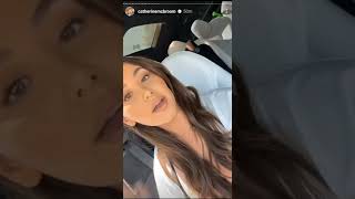 Catherine Mcbroom talking about Shlya Walker 😱 on Instagram Live.