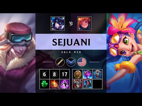 Sejuani Mid vs Zoe - NA Diamond Patch 25.15