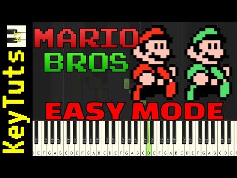 Learn to Play Theme from Super Mario Brothers 1 - Easy Mode