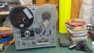 Video thumbnail for Akai X-150D Reel to Reel - Pulldown Clean by Ryan