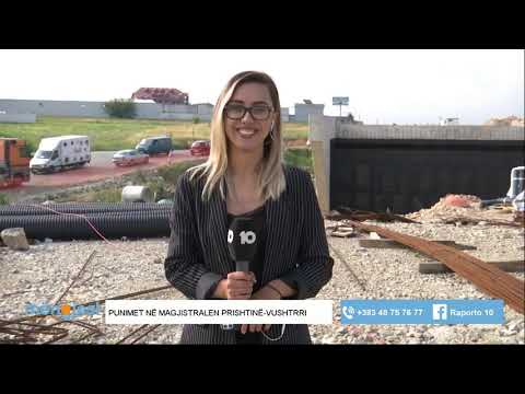 Punimet në magjistralen Prishtinë - Vushtrri