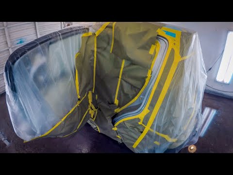 Thumbnail for Spray Painting Chevy Spark Doorjam by video, Vehicle, vide, video i