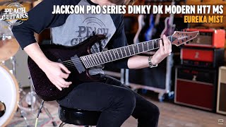 Video thumbnail for No Talking...Just Tones | Jackson Pro Series Dinky DK Modern HT7 MS Eureka Mist by Peach Guitars