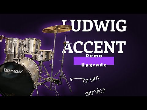 Ludwig Accent  - Remo upgrade