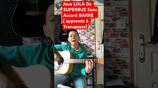 Lola Superbus Tuto Guitare #superbus #covers #guitarefacile #tutoguitare #guitaretuto #lola #guitar