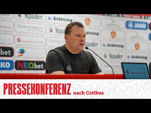Press conference after FC Energie Cottbus | Matchday 15 | #alwaysRWEit #onlytheRWE