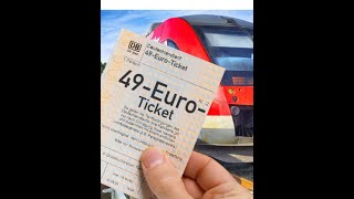 How to buy 49 euro ticket on DB app