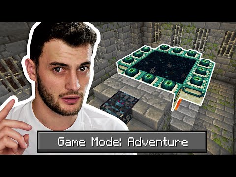 Can You Beat Minecraft in ADVENTURE MODE?