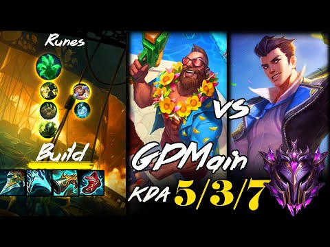 [ Gangplank Main ] Gangplank vs Jayce Top - Preseason 12 - Master