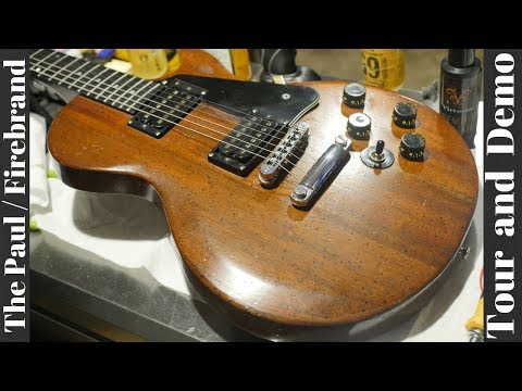 1980 Gibson Les Paul Firebrand Demo | A Nasty Surprise Video