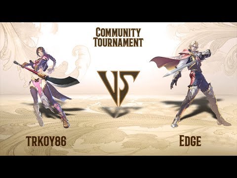 trkoy86 (Seong Mi-na) VS Edge (Raphael) - Community Tournament (22.06.2019)