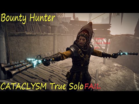 Pit - Bounty Hunter - CATACLYSM true solo (Fail) - Rapier/Griffonfoot - Warhammer Vermintide 2