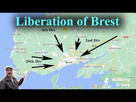 The Liberation of Brest by the VIII Corps.