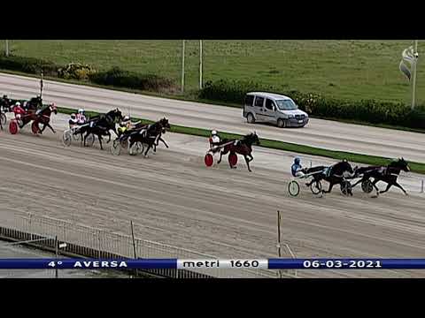 Aversa trotto 6 Marzo 2021 - 4° Corsa