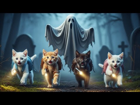 From Fun to Fear😹🎡 Kittens Try Ice Cream & Haunted House👻 | Mama Cat Rescue🐾❤️
