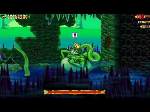 Captain Claw - All Bosses Defeated Without Losing Health (1.3 Version)