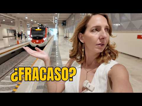 Viajé en el NUEVO tren BUENAVISTA-AIFA y llegué al aeropuerto que nadie quería visitar 🇲🇽