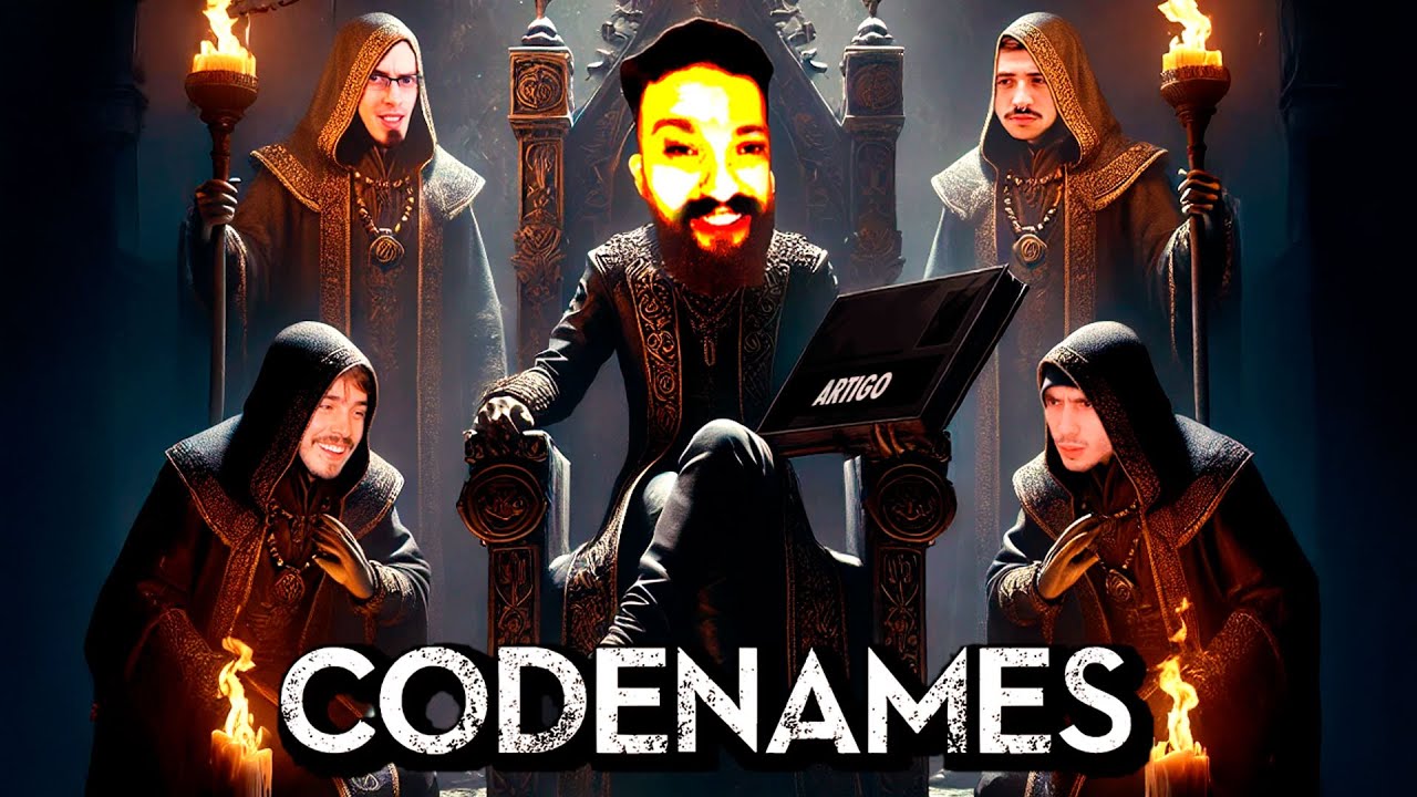 o GABISMO ACABOU? (Codenames mas o Gabs erra TUDO)