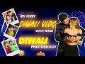 My First Diwali Vlog With Nikki Diwali Photoshoot Diwali Nikkitamboli Arbazpatel