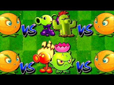 Plants vs Zombies 2 - All Mixing Free vs Premium Plants - Citron