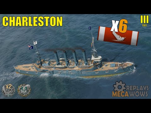 Charleston Madness on T3 | World of Warships Gameplay