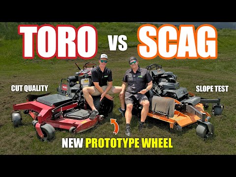 Scag V-Ride XL vs Toro Grandstand HDX: BEST Commercial Mower?