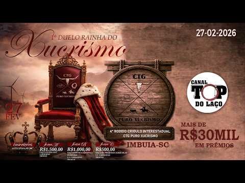 🐴4º RODEIO CRIOULO CTG PURO XUCRISMO - IMBUIA - SC🐴